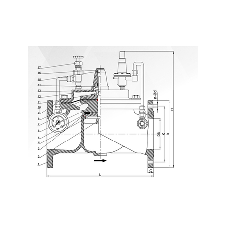 Shin Yi Safety Valve D500-0250-16-D2R Red