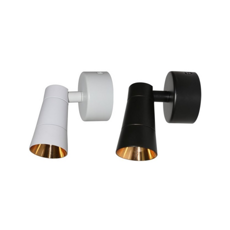 Đèn Led chiếu điểm 6W Duhal DIB0061BV màu đen ánh sáng vàng