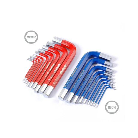 Workpro 18-piece short hex set W022010