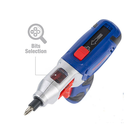 Workpro W121001 rechargeable screwdriver