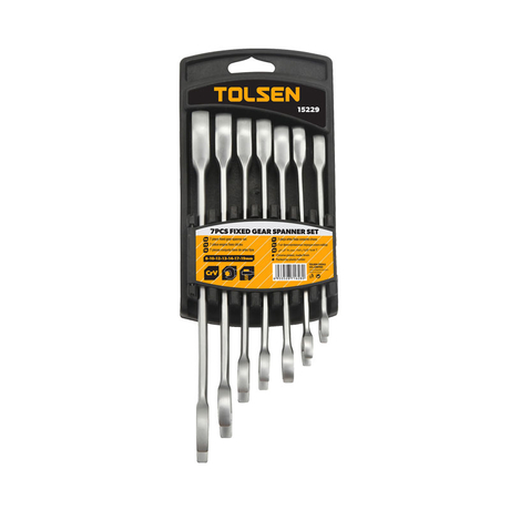 Tolsen 15229 7-piece automatic mouth ring set