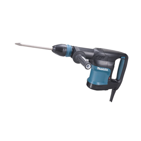 1100W concrete breaker with Makita HM0870C bit