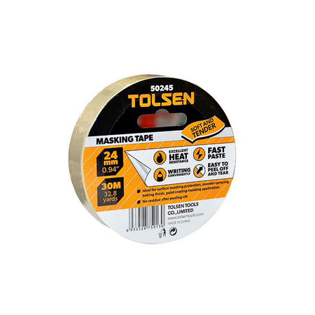 Paper tape 24mm x 30m Tolsen 50245