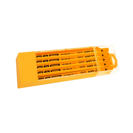 Set of 10 yellow saw blades 18 teeth 300mm Tolsen 30066