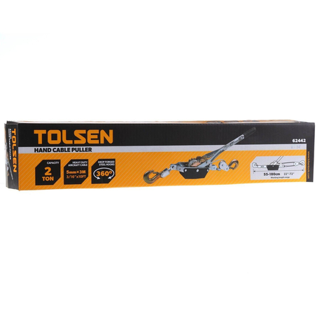 Tolsen 62442 2 ton hand cable puller