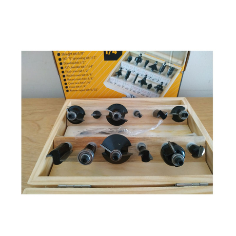 Tolsen 75680 router bit set