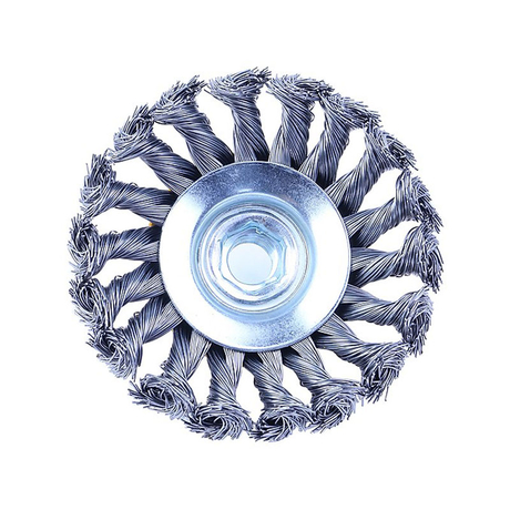 Tolsen 77520 100mm industrial wire wheel