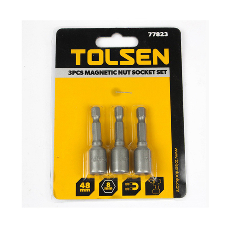 Set of 3 Tolsen 77847 12mm self-drilling screws