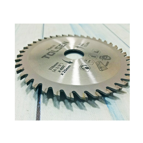 Đĩa cắt gỗ 40 răng 110mm Tolsen 76410