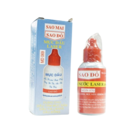 Red Star Stamp Ink