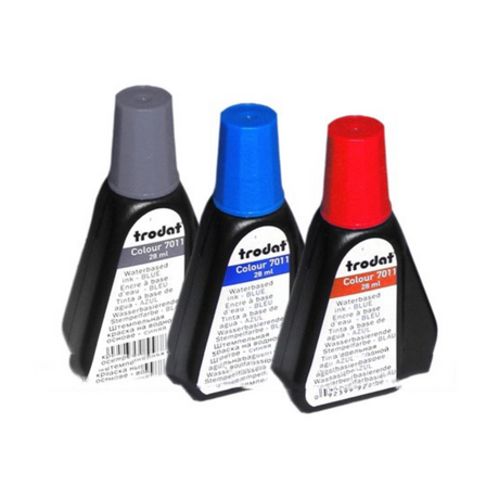 Trodat blue ink