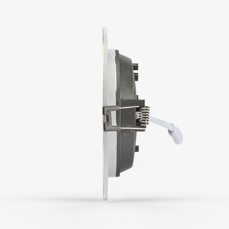 Đèn Led Downlight Rạng Đông AT10 90/7W ánh sáng trắng (viền vàng)
