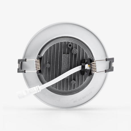 Đèn Led Downlight đổi màu Rạng Đông AT10 ĐM 110/9W (viền bạc)