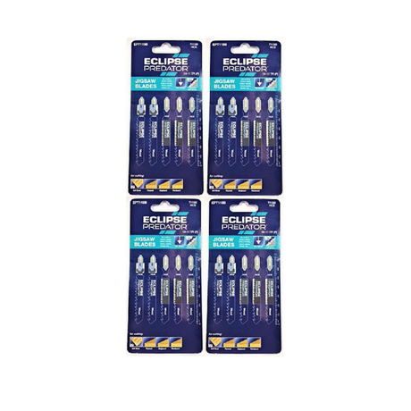Set of 5 jigsaw blades for Eclipse EPT144D machine