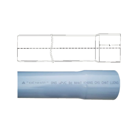 Ống uPVC Đệ Nhất 76x3.0 mm