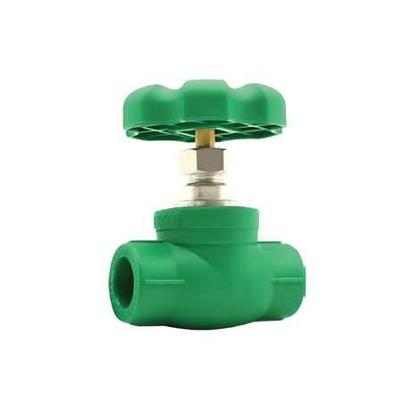 Dekko PPR plastic hand brass gate valve Φ25