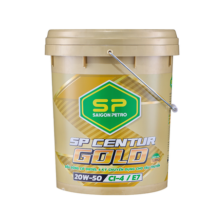 Dầu động cơ Saigon Petro Centur Gold SPCI4/S20W5018 (xô 18 lít)