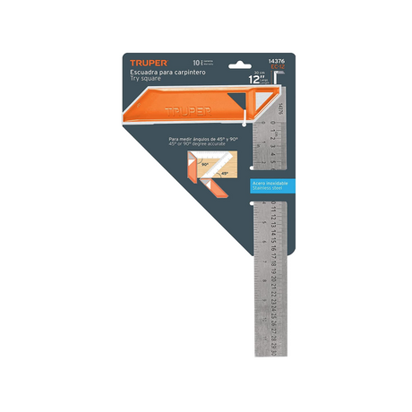 TRUPER EC-12 12inch/300mm carpentry vise ruler
