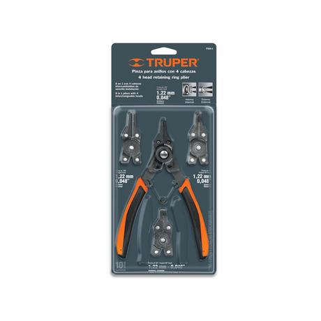 TRUPER PIAN-4 4-head pliers set 6inch/150cm