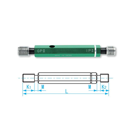 Dưỡng kiểm ren trong Niigata Seiki GPIP2-0305