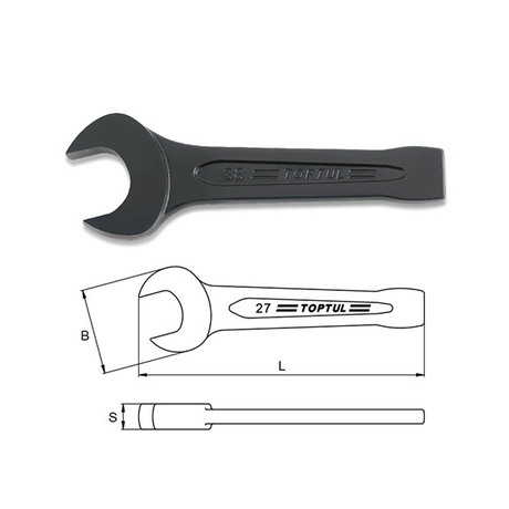 Toptul AAEY5050 50mm Hammer Wrench
