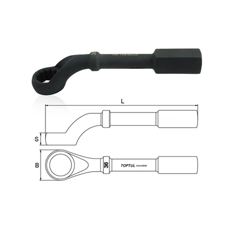 Cờ lê vòng đóng 80mm Toptul AAAU8080