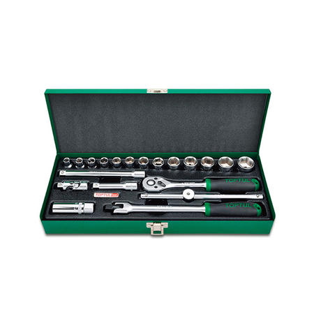 Bộ tuýp vặn bu lông 3/8inch Toptul GCAT2606 (26 chi tiết)