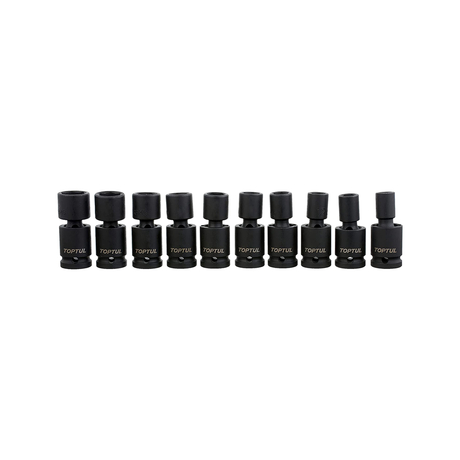 Bộ tuýp 1/2inch Toptul GDAG1002 (10 chi tiết) đen
