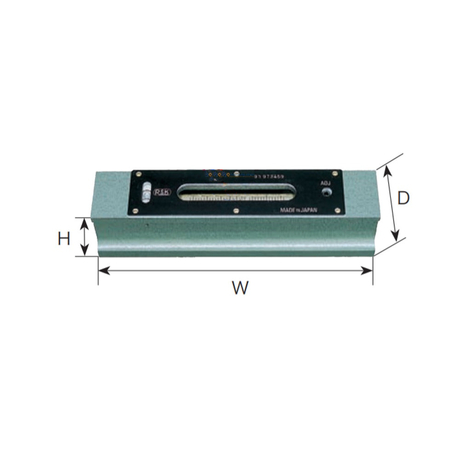 Nivo cân bằng 200mm Niigata Seiki 542-2002