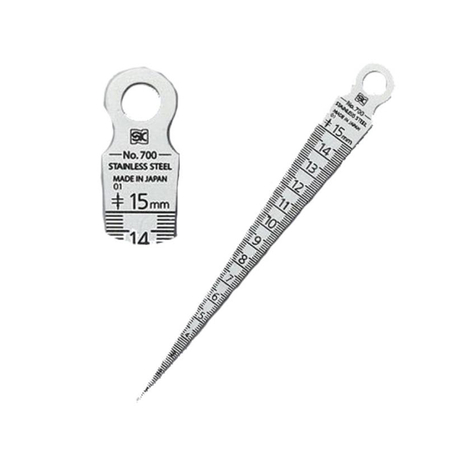 Thước đo khe hở hình nón 1-15mm Niigata Seiki TPG-700AKD