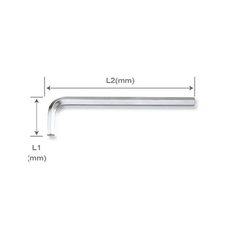 Lục giác chữ L Toptul AGAE1023