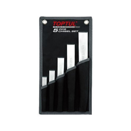 Toptul GPAQ0504 chisel set (5 pieces)
