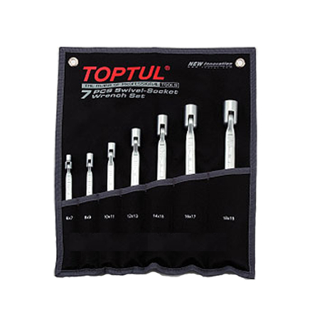 Toptul GPAQ0701 6-19 Cigarette Tube Set (7 pieces)