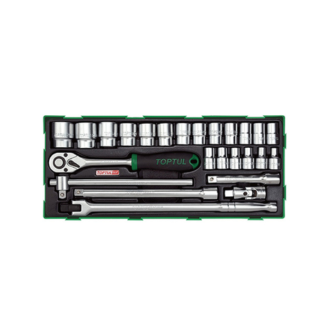 Bộ tuýp 1/2inch Toptul GTB25040 (25 chi tiết)