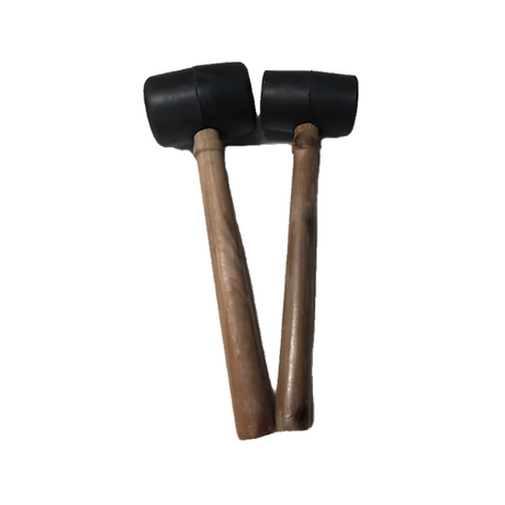 Wooden handle rubber hammer (400) medium BCST