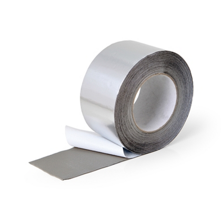 Fireproof tape 10mx10cm Isoltema Fanxisil BU-TYLENE ALU BRICO gray