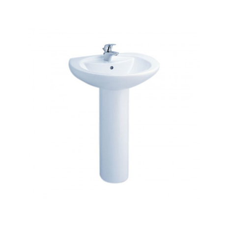 Cotto C0107/C411 long-legged washbasin (200x165x695mm)