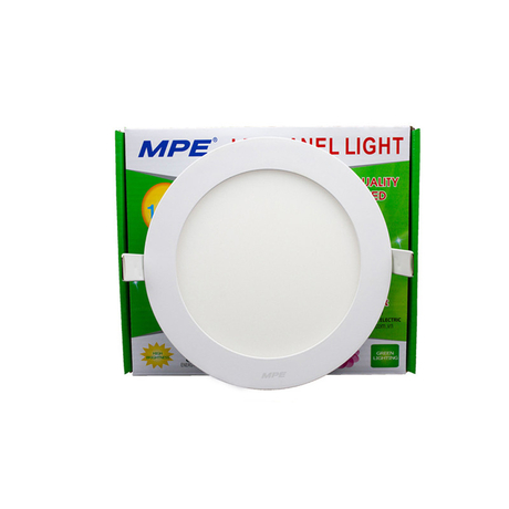 Đèn Led Panel tròn âm trần 9W 3 chế độ MPE RPL-9/3C