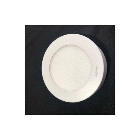 Dimmable 18W Round LED Panel Light MPE SRPL-18V/DIM yellow light
