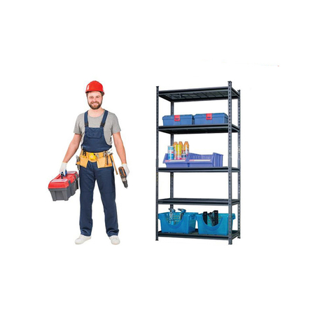 5-tier 107cm mesh storage shelf CSPS VNSV107A5BB1