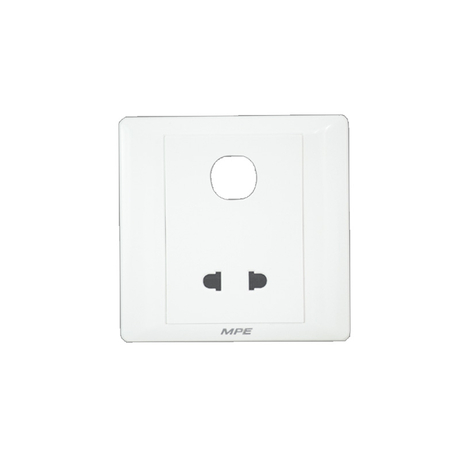 MPE B2USX 2-pin 1-hole single plug