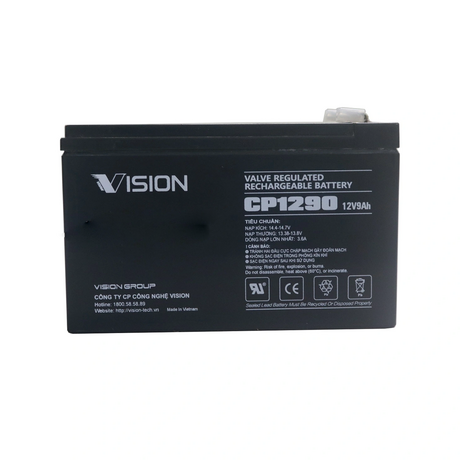 12VDC/9Ah Vision CP1290 Battery