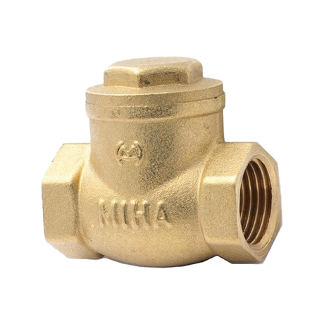 MIHA DN40(49) internal threaded brass check valve