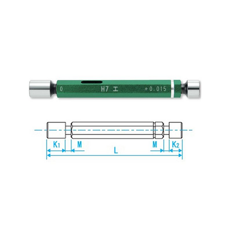 Trục chuẩn đo lỗ 33mm Niigata Seiki LP33-H7