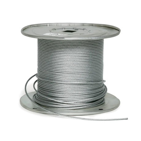 Cáp thép bọc nhựa D10 (Lõi 7.5mm)