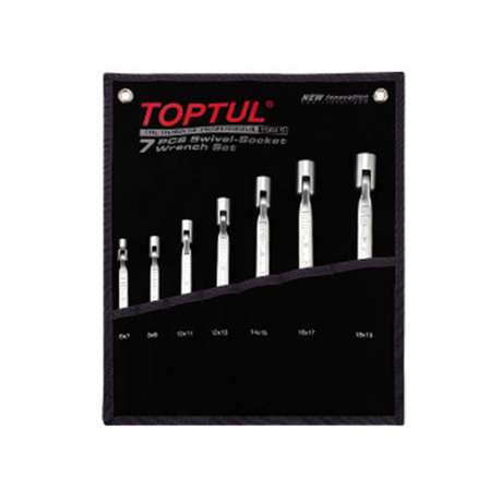 Toptul GAAD0703 6-19 Cigarette Tube Set (7 pieces)