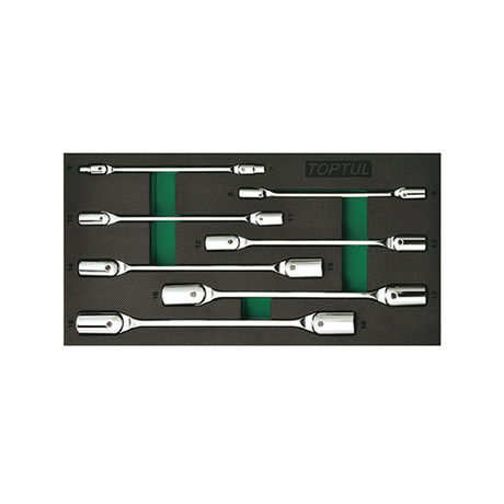 Toptul GVA0711 2-head tobacco set (7 pieces)