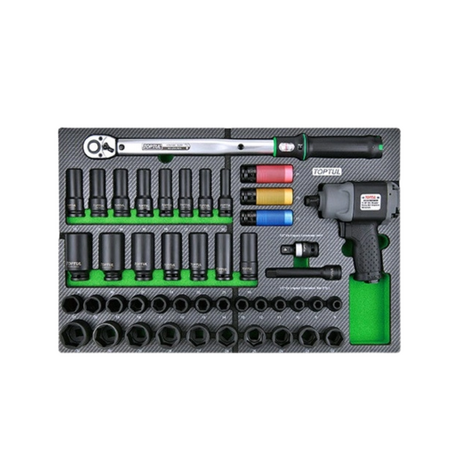 Khay dụng cụ cầm tay Toptul GED4645 (46 chi tiết)