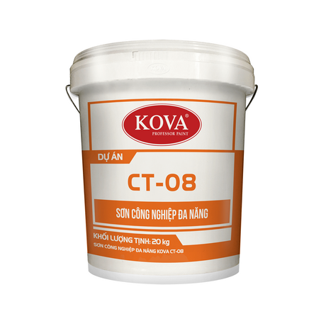 Sơn công nghiệp đa năng Kova CT08 K.NHÁM - 5KG - XANH