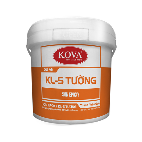 Sơn công nghiệp EPOXY Kova KL5 TƯỜNG KK - S - 5KG